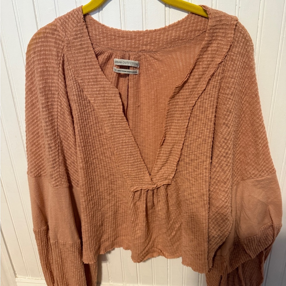 Urban Outfitters Women's Pink Top